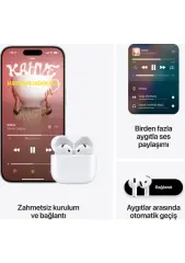 Apple Airpods 4. Nesil (Apple Türkiye Garantili)