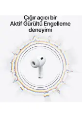 Apple Airpods Pro 3 Kulakiçi TWS Bluetooth Kulaklık Aktif Gürültü Önleme Suya Dayanıklı