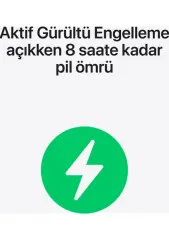 Apple Airpods Pro 3 Kulakiçi TWS Bluetooth Kulaklık Aktif Gürültü Önleme Suya Dayanıklı