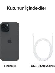 Apple iPhone 15 128 GB Siyah