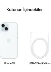 Apple iPhone 15 128 GB Beyaz